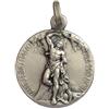 I G J Medaglietta San Sebastiano In Argento Massiccio 925-925 Sterling Silver Saint Sebastian Medal