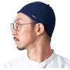 CHARM Cappello Uomo Berretto Kufi Hat - Cappello Teschio 100% Cotone Uncinetto Chimio Beanie Musulmano Navy