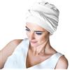 CAREBELL - Turbante oncologico per chemioterapia/Ideale per pazienti con perdita di capelli/Protezione per alopecia/Design Comfort Acciaio/Comodo e traspirante/Tessuto di bambù., Bordeaux 18, Taglia