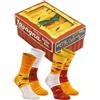 Rainbow Socks - Lasagna Di Calzini - Un Regalo Divertente Per Gli Amanti Dell'Italia E Della Cucina Italiana - Per Uomo E Donna - 2 Paia - 41-46