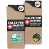 sockenkauf24 6 Paia Calze Diabetici senza Elastico 97% Cotone senza Cucitura Uomo & Donna (47-50 Blu)