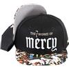 Nebelkind Snapback Cappellino da uomo e donna, colore nero, taglia unica, regolabile, unisex, di alta qualità, alla moda, stile streetwear, berretto da baseball con visiera dritta, stile retrò, Nero ,