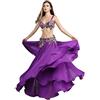 ROYAL SMEELA Costume Danza del Ventre Donna Abito da Ballo Flamenco Gonna Lunga Chiffon