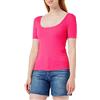 United Colors of Benetton T-Shirt 33WHD103Z, Fucsia 02A, XS Donna