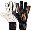 HO Soccer HG Initial Negative Black-Orange Guanti da Portiere, Unisex Bambini, Nero/Arancione