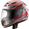protectWEAR Casco moto bambino rosso SA03-RT - XXS