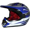 Protectwear Casco Bambini Cross e Corsa, Blu, Taglia XXXS