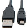 Keple Cavo Mini USB Transfer Cable Compatibile con Canon Digital IXUS 160, 162, 165, 170, 172, 185, 210, 220HS, 230HS, 240HS, 255HS, 265HS, 275HS, 300HS, 310HS, 500HS, 510HS Foto Video (0.5m)