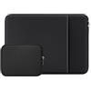 RAINYEAR make life easier RAINYEAR Custodia per laptop da 11,6 pollici con tasca e sacchetto porta accessori per MacBook Air da 11,6 pollici, MacBook Neo da 13 pollici, notebook tablet Chromebook da 11 pollici, Nero
