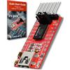AZDelivery 25 x Adattatore Seriale compatibile con FT232RL da USB a TTL per 3,3V e 5V compatibile con Arduino incluso un E-Book!