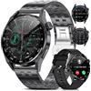 LIGE Smartwatch Uomo, 1.39 Orologio Smartwatch Chiamate e Assistente Vocale, Notifiche Messaggi, Smart Watch con 2 Cinturini, SpO2, 100+ Modalità Sportive IP67 Fitness Tracker per Android iOS