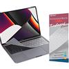 Digi-Tatoo Protezione per tastiera ultra sottileompatibile per il 2022 Nuovo chip M2 Macbook Pro 13 e 2020/2019 Pro 13 pollici A2338 A2289 A2251 (layout UE/Italia), trasparente, TPU