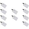 Fenglangrong 10 Pezzi Bianco USB Unità Flash Penne, Chiavetta USB a Forma di Carta di Credito 8GB Memory Stick U Disk Thumb Gift, Per Backup Dati, Trasferimento File