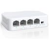 YuanLey 4 Porte PoE Extender con 3 PoE Out, IEEE 802.3af/at Mini 4 Canali Ripetitore 100Mbps, Parete e Din Rail Montare Passthrough Amplificatore/Booster, Plug and Play