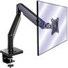 Invision Supporto Braccio Monitor per Schermi 24-40 pollici Morsetto Tavolo Ergonomico Regolabile in Altezza VESA 75-100mm 2-15kg (MX450)