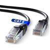 Mr. Tronic cavo Ethernet Cat 6 da 20m, Cavo di rete LAN Cat 6 Alta velocità con Connettori RJ45 - Cavo Patch Internet Compatibile con Cat 5e, Cat 7, Cat 8 | AWG24 UTP CCA (20 Metri, Nero)