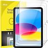 JETech Pellicola Protettiva per iPad (A16) 11a/10a Generazione (2025/2022), Vetro Temperato, HD Chiaro, Pacco da 3