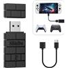 8BitDo USB Wireless Adapter 2, Adattatore Bluetooth per Sistema Switch/2, Windows 10, PS Classic, Android, Raspberry Pi, Retrofreak, Compatibile con Controller Xbox Series, JoyCon, Switch Pro, PS5/4/3