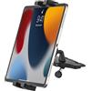 woleyi Supporto Tablet Auto CD Slot, woleyi Porta Tablet & Cellulare Auto Lettore CD a Rotazione 360°, per iPad Pro 9.7 10.5 11 Air Mini 5 4 3 2, Galaxy Tab, iPhone 12 Pro Max e 4-11 Tablet Smartphone