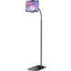 LanPavilion Supporto per iPad, Supporto per Tablet in Metallo con Asta Flessibile, Compatibile con iPad, Kindle e Telefoni Cellulari (da 4,7'' a 13''), Ideale per Guardare Film e Utilizzo Senza Mani