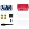 IBest Ethernet/USB HUB HAT B with Box for Raspberry Pi Zero/Zero W/2 W/Zero WH/2 WH,Ethernet USB HUB HAT with Case, 1x RJ45 Ethernet Port,3x USB Ports Compatible with USB2.0/1.1