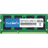 TECMIYO 4GB Kit DDR3/DDR3L 1600MHz SODIMM RAM PC3L / PC3-12800S PC3L / PC3-12800 1.35V / 1.5V CL11 240 Pin 2RX8 Dual Rank Non-ECC Unbuffered Computer Memory Ram Upgrade