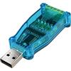 DSD TECH SH-U11 Convertitore da USB a RS485 RS422 con chip FTDI FT232R funziona per Modbus