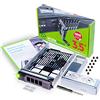WORKDONE Vassoio Caddy per Hard Disk da 3,5 - Adattatore per HDD da 2,5 - Compatibile con Server Dell PowerEdge - Manuale - Etichette Adesive - Cacciavite - Viti Incluse