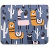 AOKSUNOVA Mouse Pad piccolo Tappetino mouse con motivo Office Tappetino per Mouse per Giochi e Ufficio 240 x 200 mm