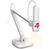 INSWAN INS-3 USB Camera Documenti e Visualizzatore Staccabile per Insegnanti, Auto Focus, Microfono Incorporato, Luci- Windows, Mac OS, iPad, Chromebook Per demo dal vivo, Apprendimento a Distanza