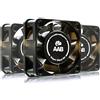 AABCOOLING Super Silent R4 - una Silenziosa e Molto Efficiente 40mm Ventola per Case PC, Case Fan, Ventilatore, 4cm, 3 Pin Ventola Aspirazione, per Stampante 3D, 9V Adattatore - 3 Pezzi 7,9 dB (A)