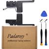Pardarsey Set di altoparlanti di ricambio interni, sinistro e destro, compatibile per MacBook Pro 15 pollici Retina A1398 (metà 2012, inizio 2013) 2014 2015