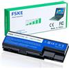 FSKE® AS07B31 AS07B41 Batteria per Acer AS07B42 AS07B72 AS07B71 AS07B51 AS07B61 Aspire 5920 5920G 5520 Notebook Battery,11.1V 5000mAh 6-Cellule