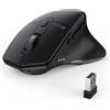 iClever Mouse wireless Bluetooth, doppia modalità ricaricabile(Bluetooth 5.0 e wireless 2.4G), 7 Pulsanti con 5 DPI Regolabili per PC, Laptop, Tablet, MacBook