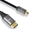 CableDeconn Cavo Mini DP a DisplayPort 8K 60Hz 4K 144Hz 1.4 Trasmissione Bidirezionale 3M