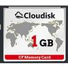 Cloudisk Compact Flash Card 1GB CF 2.0 Prestazioni per fotocamere digitali vintage e attrezzature industriali (1GB CompactFlash)