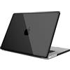 FINTIE Custodia Compatibile con MacBook Pro 16 M5 M4 M3 M2 M1 Pro/Max (2026/2024/2023/2021) - Cover Rigida Protettivo Guscio Case, Crystal Nero