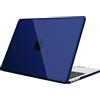 FINTIE Custodia Compatibile con MacBook Air 13.6 Pollici M5/M4/M3/M2 (2026/2025/2024/2022, A3449/A3240/A3113/A2681) - Cover Rigid Protettivo Guscio Rigido Case, Blu