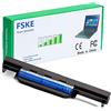 FSKE® A32-K55 Batteria per ASUS K55VD K55V X55A X55C K55 Notebook Battery,10.8V 5000mAh 6-Cellule