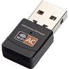 FILOWA Realtek RTL8811CU USB WiFi Adattatore 600Mbps USB2.0 Nano 11AC Dual Band 5.8GHz 2.4GHz WiFi Dongle 802.11abgn ac Per laptop Desktop PC IPTV USB Adattatore Supporto Windows 10/8/7