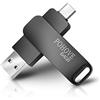 POHOVE Chiavetta USB 64 GB, USB 3.0 Pennetta USB 64 GB Type C OTG Penna USB 64 giga USB C MINI Pen Drive 64GB per PC/MacBook/Tablet/Smartphone Huawei, Xiaomi, Oneplus