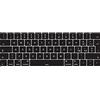 MiNGFi Copritastiera Silicone italiano per MacBook Pro 13 A1706/A1989/A2159 (2016-2020), Pro 15 A1707/A1990 (2016-2019) EU/ISO - Nero