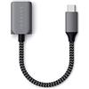 Satechi Adattatore Cavo USB C a USB-A 3.0, Tipo C a Tipo A Femmina con Velocità 5Gbps per MacBook Air/Pro/Neo, Laptop, PC, Tablet, iPhone, iPad - Grigio Siderale