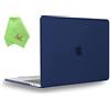 UESWILL Compatibile con MacBook Pro 15 2019 2018 2017 2016 modello A1990 A1707, custodia rigida liscia opaca per MacBook Pro 15 con barra touch e USB-C + panno per la pulizia in microfibra