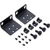 PhyinLan Kit di montaggio su rack da 19 per switch larghi 17,3, compatibile con prodotti selezionati Buffalo Tech, Dell, Cisco, D-Link, NETGEAR, Linksys e TRENDnet