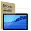 Simpeak Pellicola Protettiva Compatibile per Huawei Mediapad T5 10 [2 Pack], Vetro Temperato Protezioni schermo HD Compatibile con Huawei MediaPad T5 10.1 2018 [Anti-graffio]