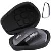 Aenllosi for Custodia da Trasporto Protettiva Rigida per Mouse Senza Fili Logitech MX Master 4/3/3S/2S, Nero (Solo Custodia)