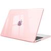 FINTIE Custodia Compatibile con MacBook Air 13.6 Pollici M5/M4/M3/M2 (2026/2025/2024/2022, A3449/A3240/A3113/A2681) - Cover Rigid Protettivo Guscio Rigido Case, Rosa