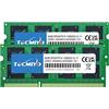 TECMIYO PC3 12800s 16GB DDR3 1600 Memoria RAM KIT (2X8GB) 1.5V Non-ECC Unbuffered PC3-12800s DDR3 1600MHZ SODIMM CL11 Memoria RAM per laptop