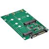 NFHK 2 in 1 Combo Mini PCI- E 2 Lane M.2 NGFF & mSATA SSD to SATA 3.0 III Adapter Converter PCBA